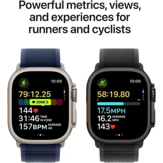 Apple Watch Ultra 2 GPS + Cellular - 49mm - Boîtier Black Titanium - Bracelet Black Ocean Band