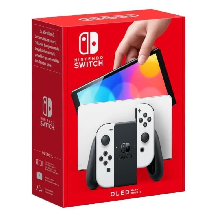 Console Nintendo Switch - Modèle OLED • Blanc
