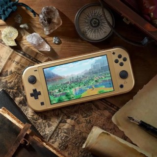 Console portable Nintendo Switch Lite • Édition Limitée Hyrule + 12 mois d'abonnement NSO avec Pack Additionel (Code)