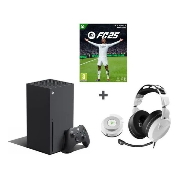 Pack Console Xbox Series X + Casque Turtle Beach Elite Pro 2 avec Super Amp + EA SPORTS FC 25